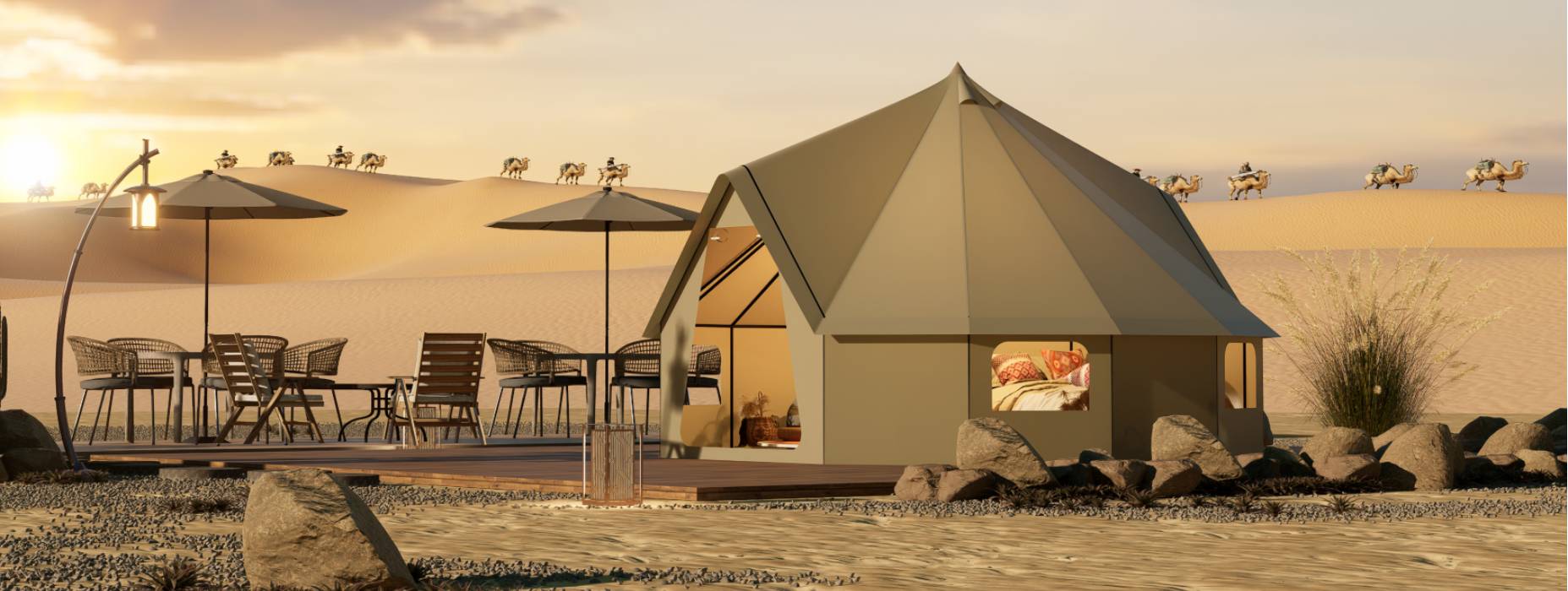 仁布县露营酒店帐篷产品